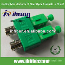 ST female SC apc male duplex fiber adapter
